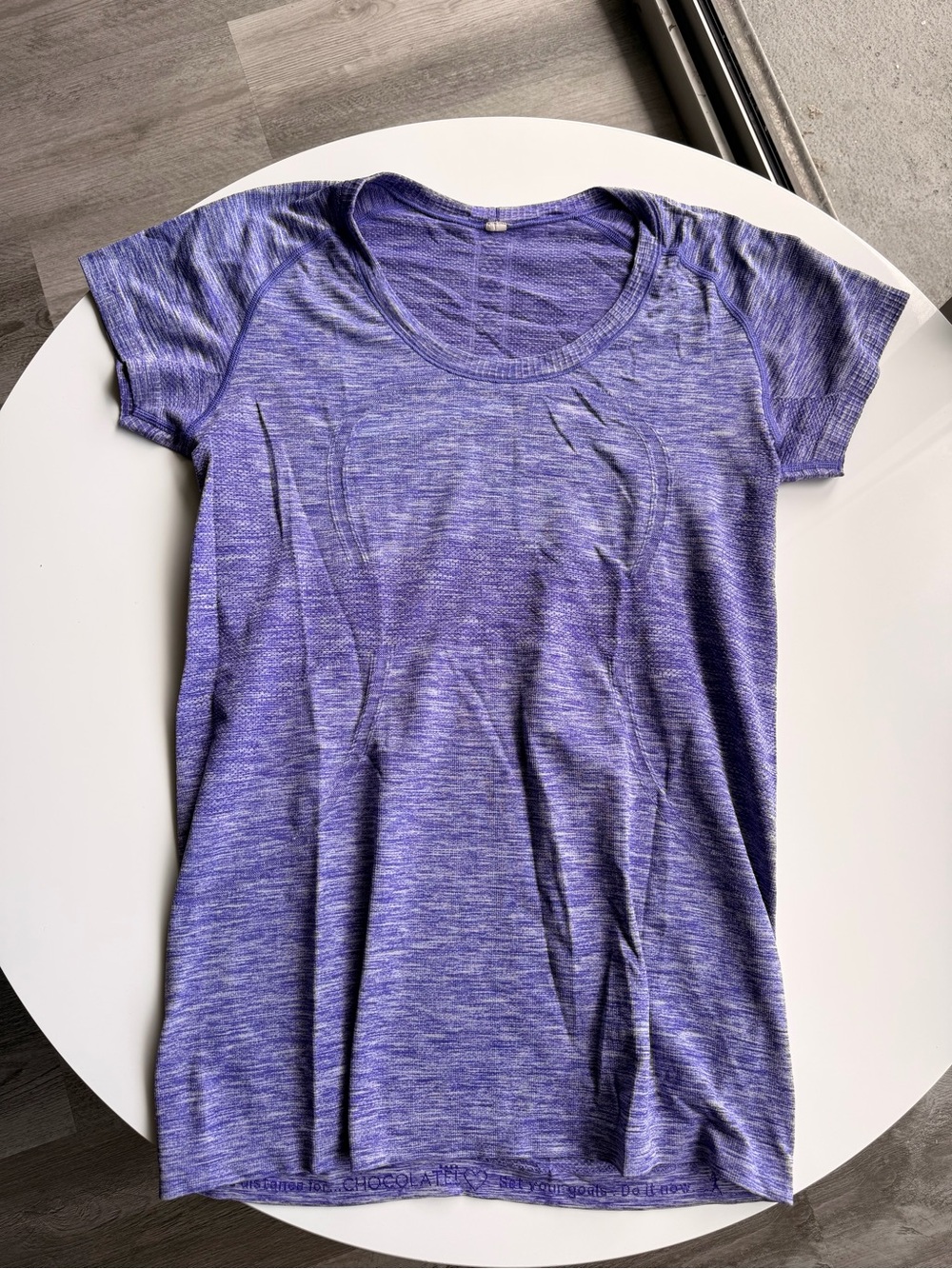 Lululemon Women’s Purple Space-Dye Short Sleeve Swiftly Tech Tee